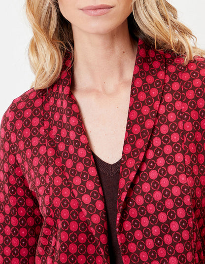 Veste souple imprimée CATLINE