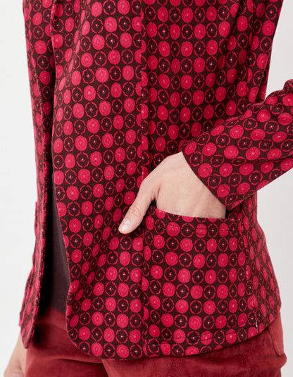 Veste souple imprimée CATLINE