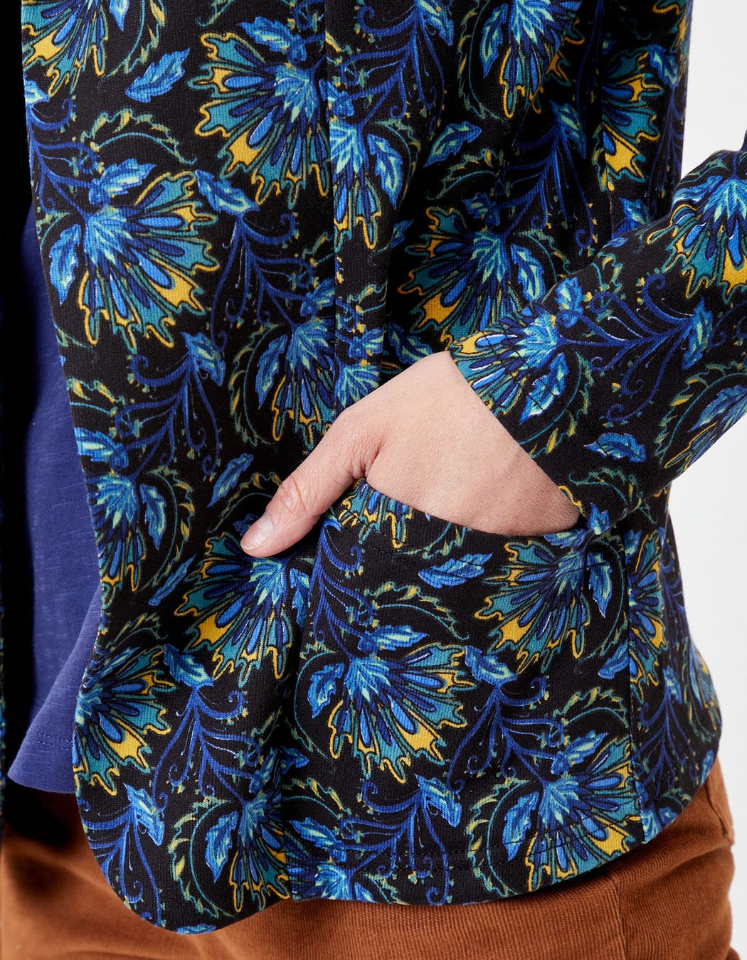 Veste souple imprimée CATLINE