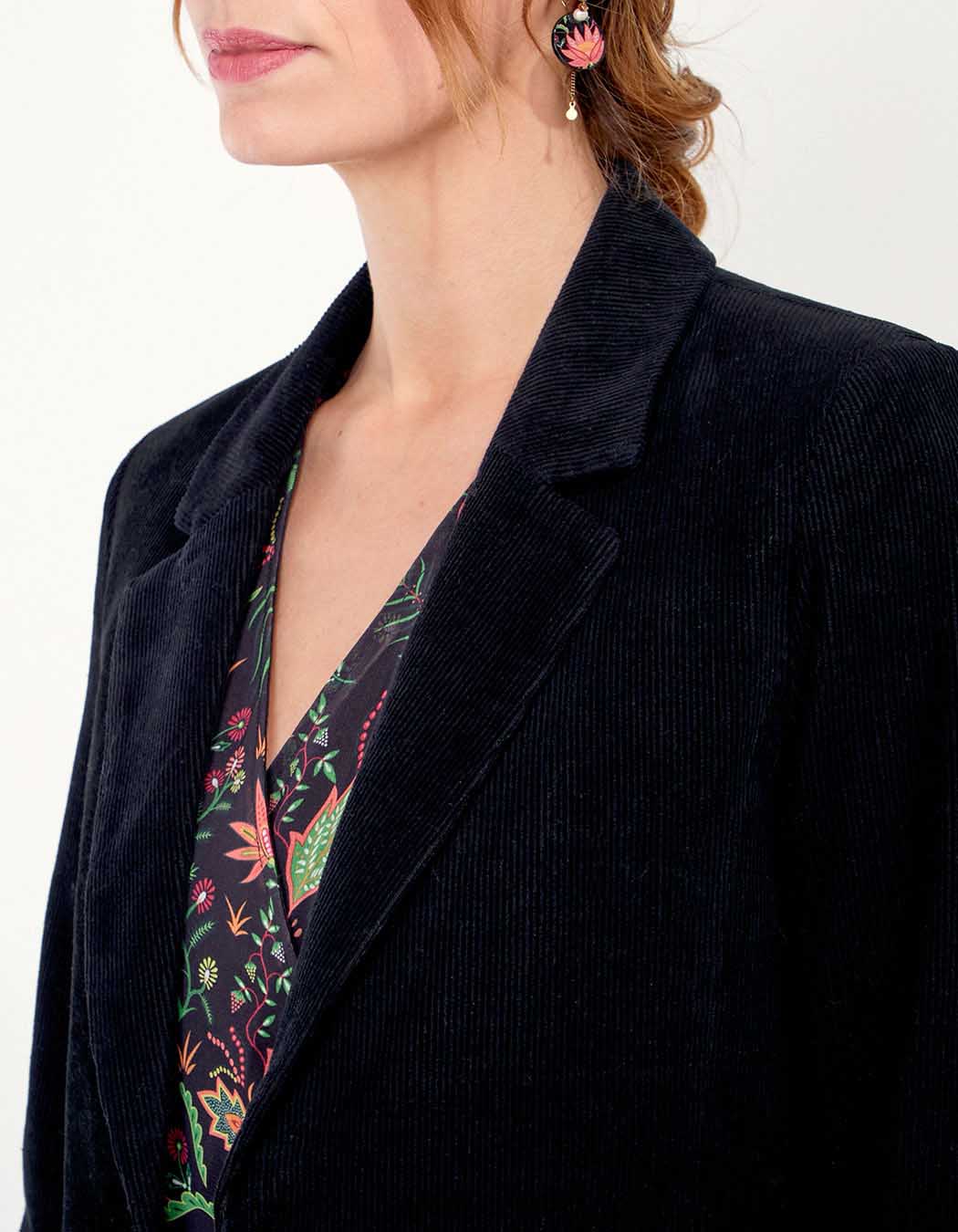 Veste blazer velours ETAWA
