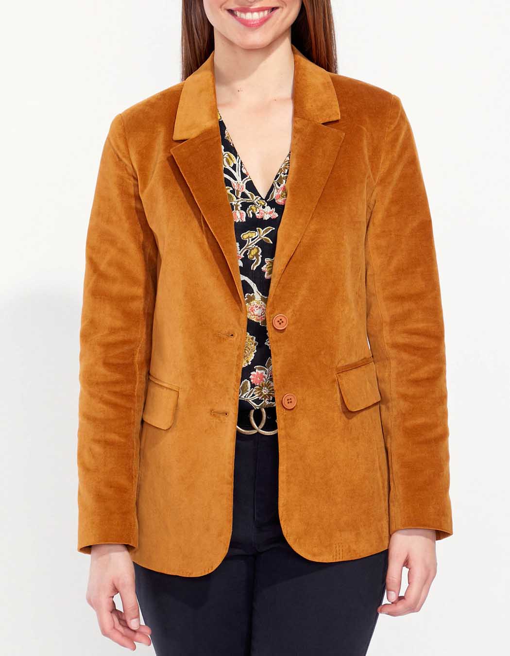 Veste blazer velours ETAWA