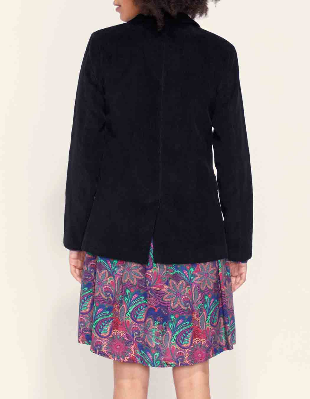 Veste blazer velours uni ETAWA