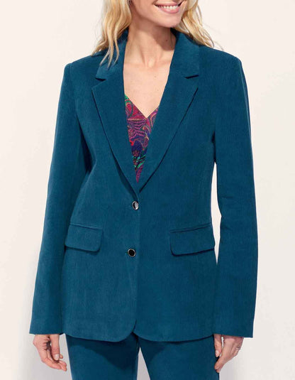 Veste blazer velours uni ETAWA
