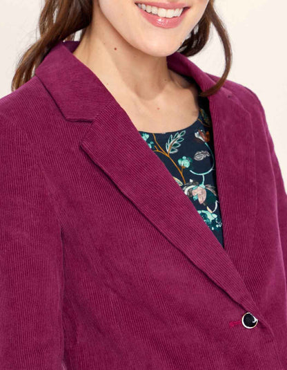 Veste blazer velours uni ETAWA