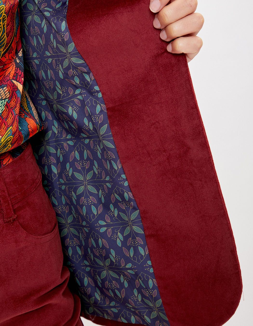 Veste blazer velours ETAWA