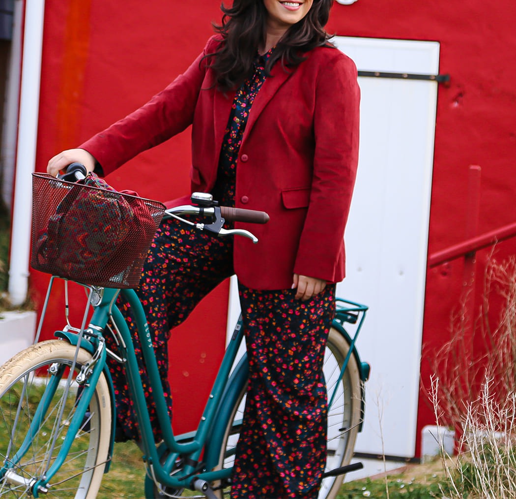 Veste blazer velours ETAWA