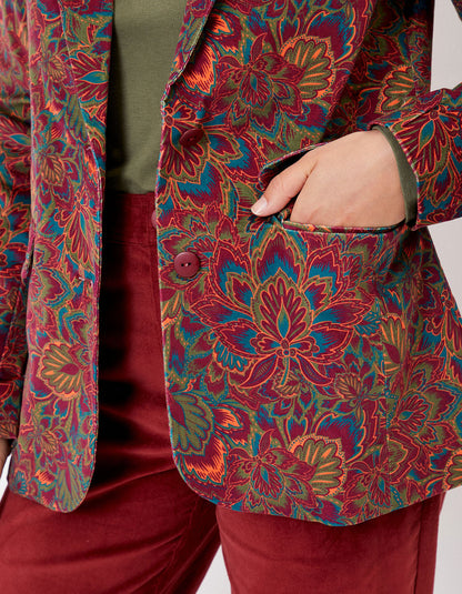 Veste blazer velours ETAWA