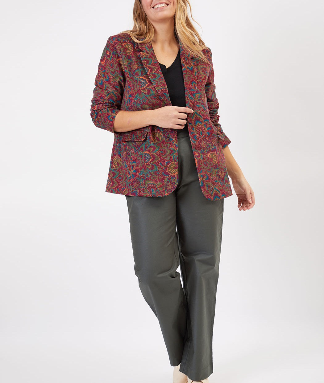 Veste blazer velours ETAWA