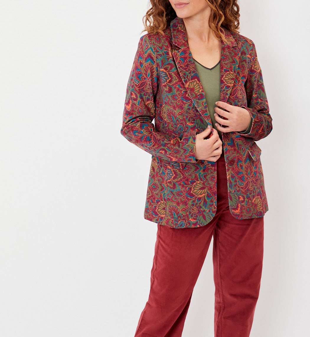 Veste blazer velours ETAWA