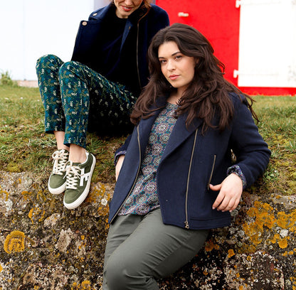 Veste perfecto uni lainage MAJDI