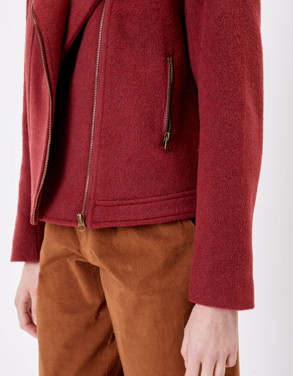 Veste perfecto uni lainage MAJDI