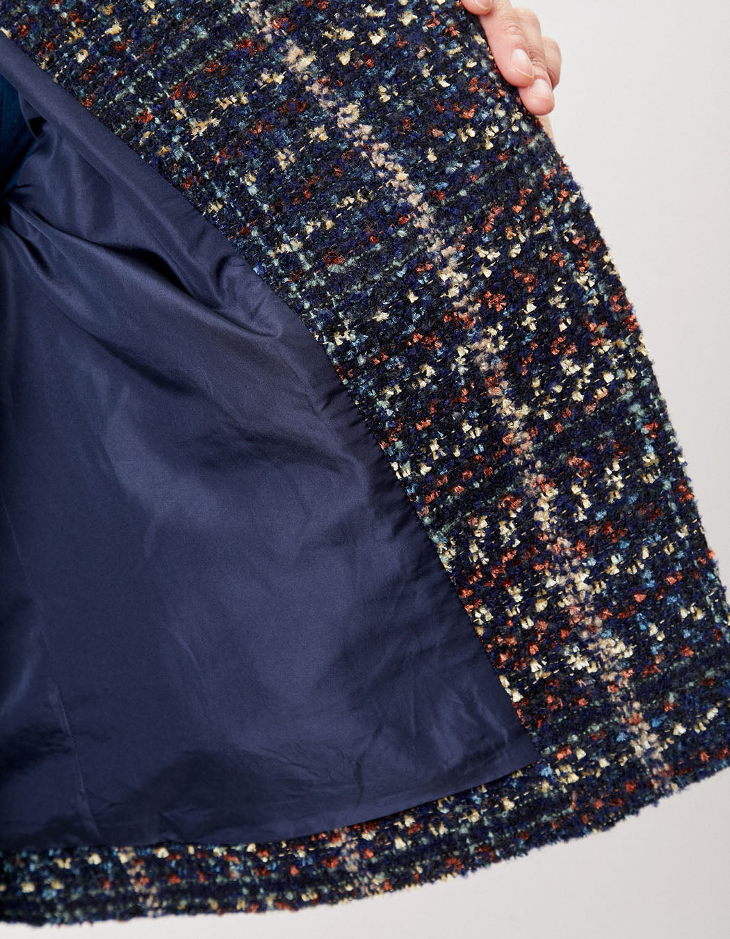 Veste  perfecto motif en lainage MAJDI