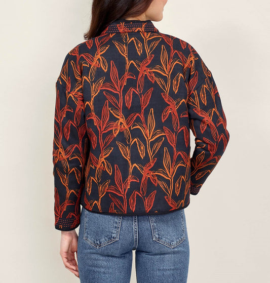 Veste esprit kimono imprimée NAKAMA