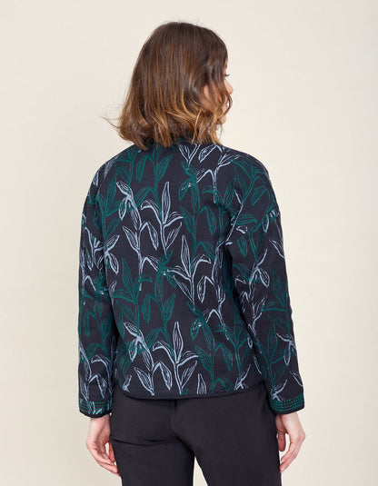 Veste esprit kimono imprimée NAKAMA