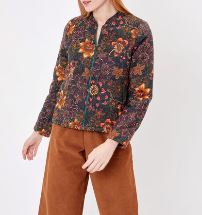 Veste courte matelassée coton bio OLAF