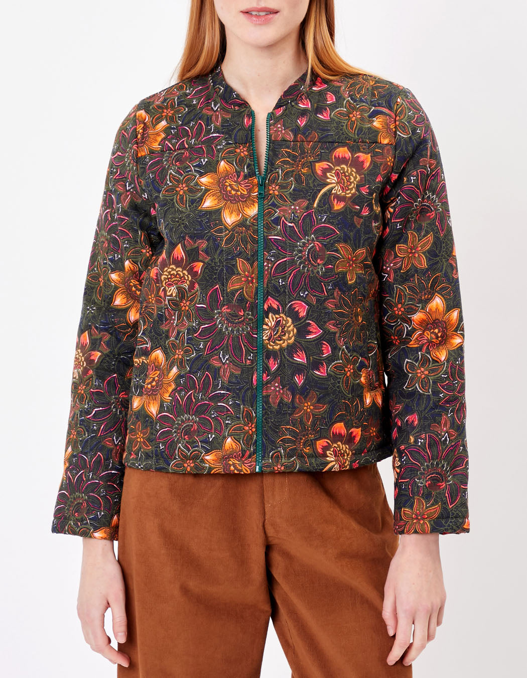 Veste courte matelassée coton bio OLAF