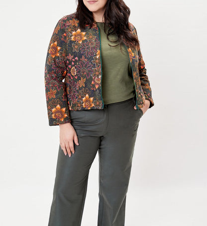 Veste courte matelassée coton bio OLAF