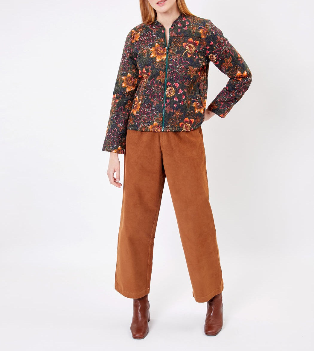 Veste courte matelassée coton bio OLAF