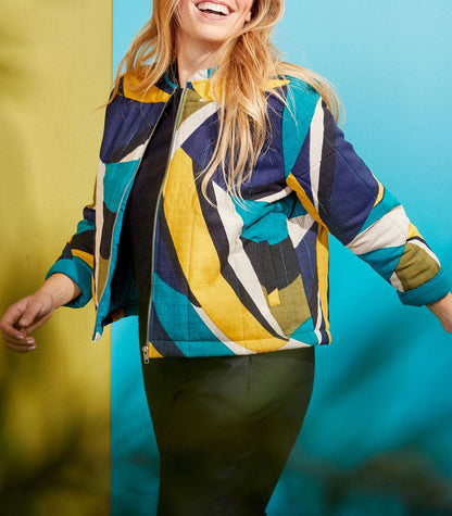 Veste courte matelassée coton bio OLAF