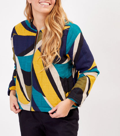 Veste courte matelassée coton bio OLAF