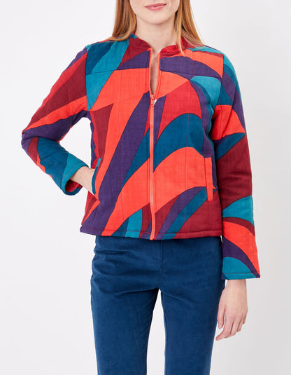 Veste courte matelassée coton bio OLAF
