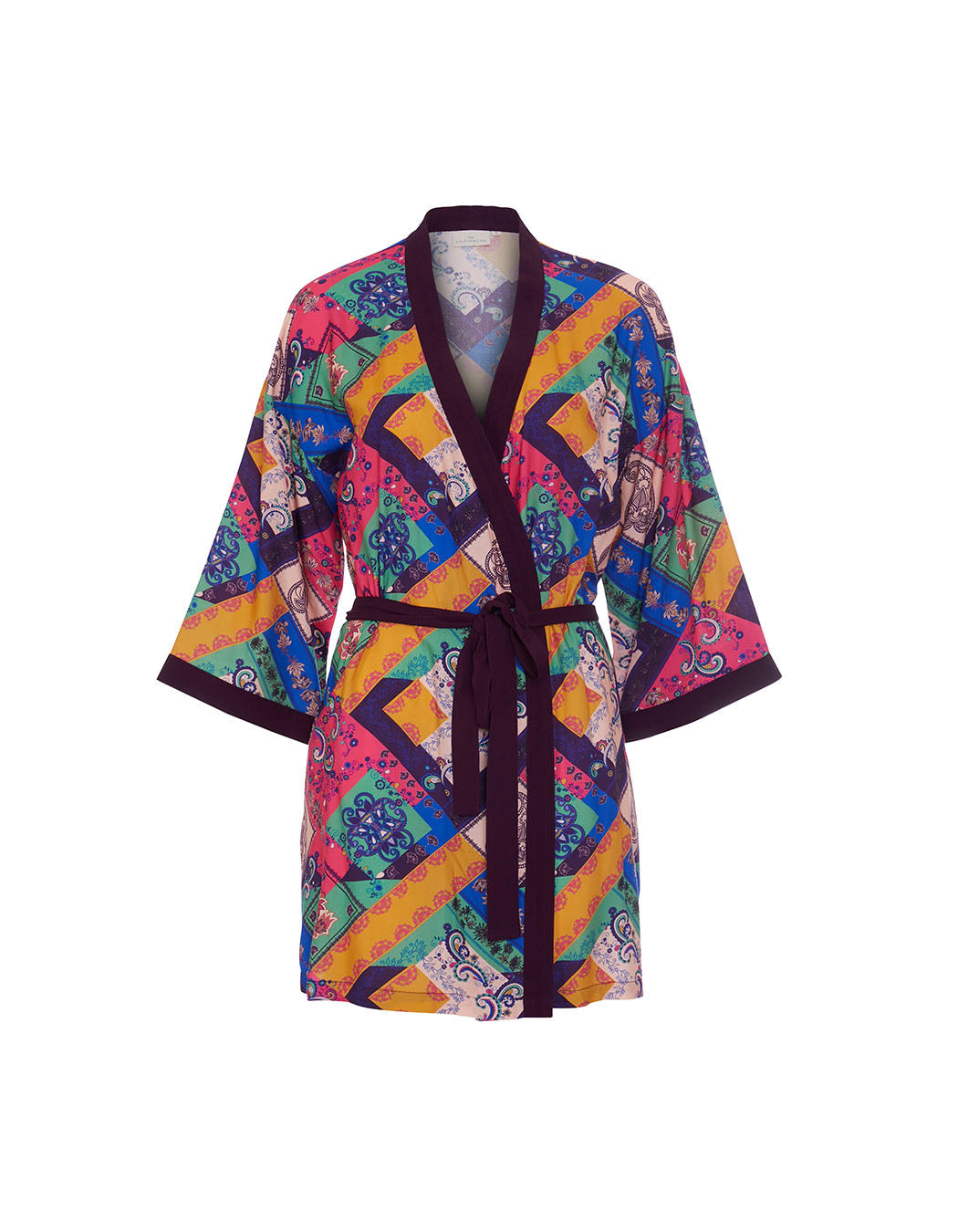 Kimono fluide imprimé MARIGOLD