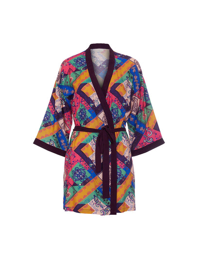 Kimono fluide imprimé MARIGOLD