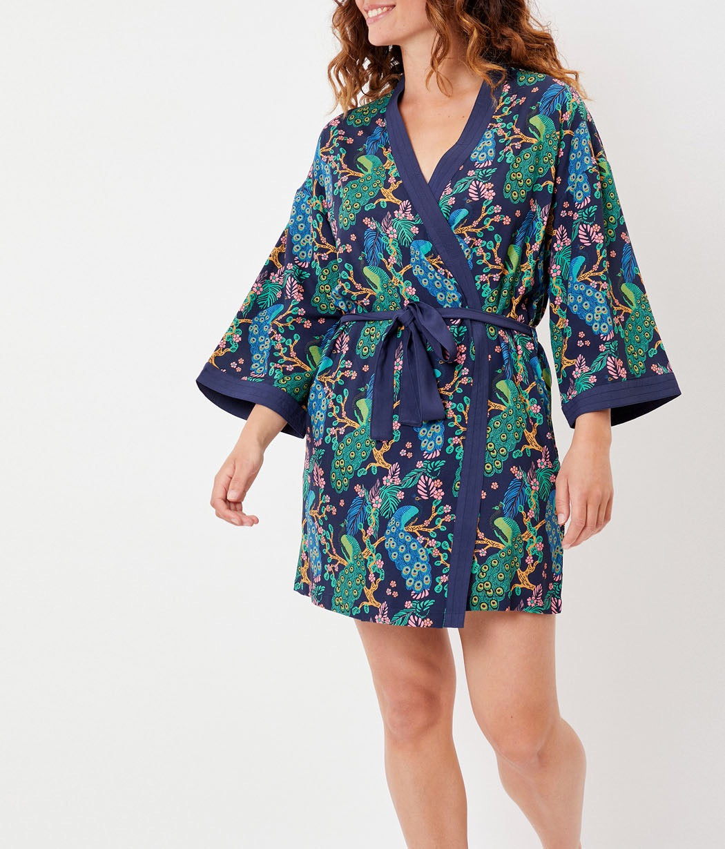 Kimono fluide imprimé MARIGOLD