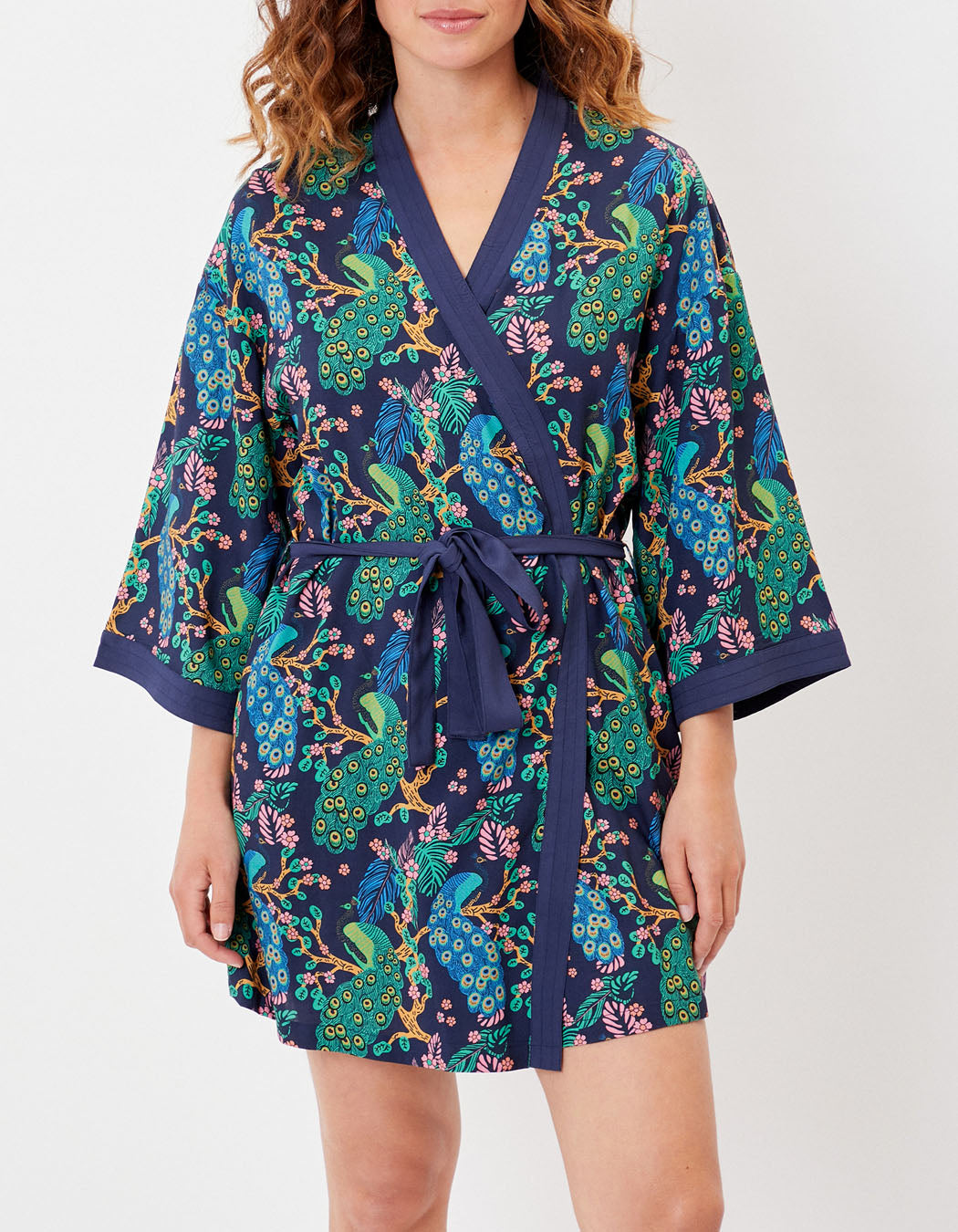 Kimono fluide imprimé MARIGOLD