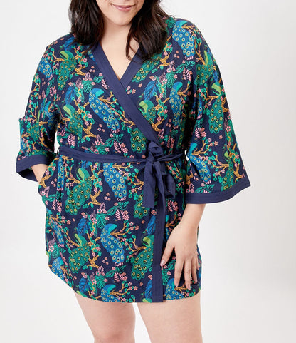 Kimono fluide imprimé MARIGOLD