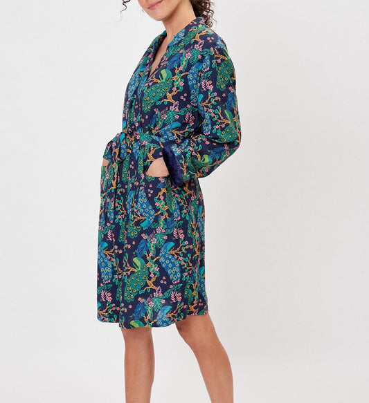 Kimono doublé polaire imprimé TOUDOU
