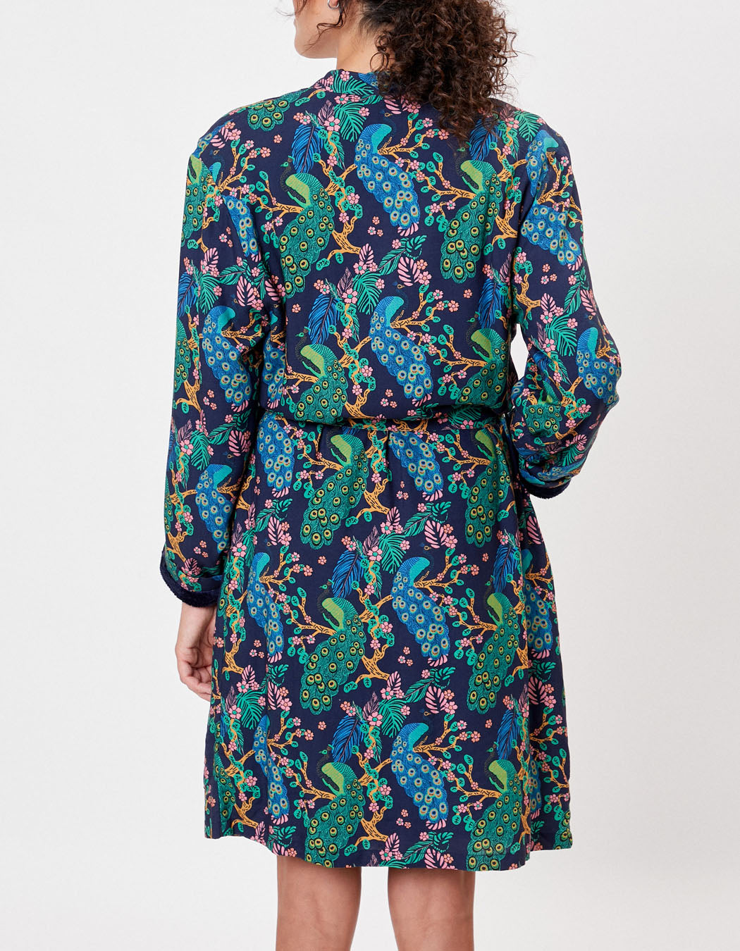 Kimono doublé polaire imprimé TOUDOU