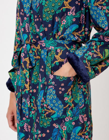 Kimono doublé polaire imprimé TOUDOU