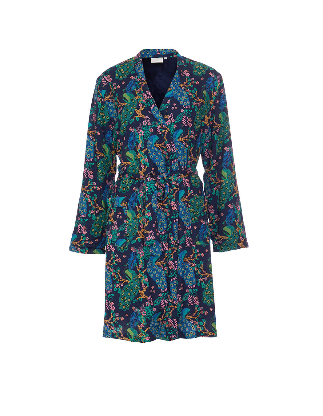 Kimono doublé polaire imprimé TOUDOU
