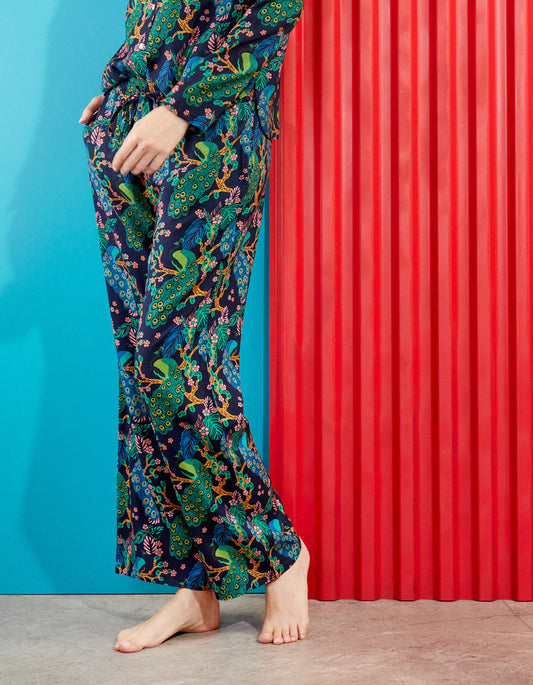 Pantalon pyjama fluide imprimé LILIUM