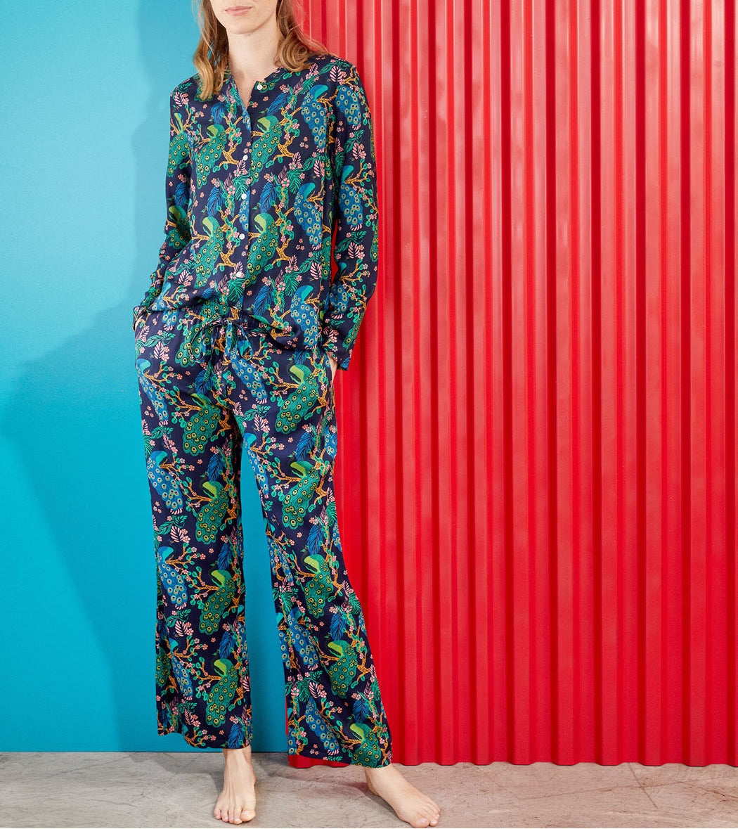 Pantalon pyjama fluide imprimé LILIUM
