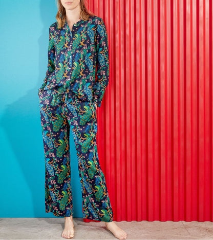 Pantalon pyjama fluide imprimé LILIUM
