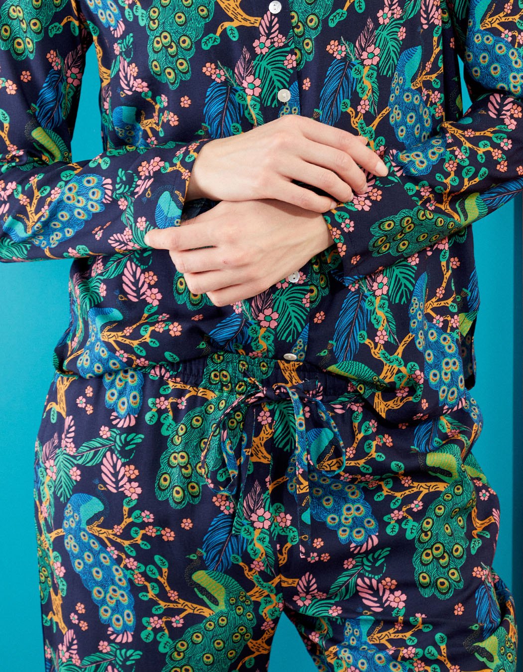 Pantalon pyjama fluide imprimé LILIUM