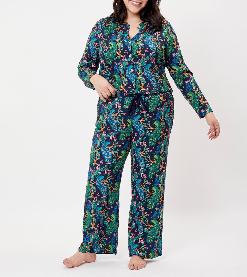 Pantalon pyjama fluide imprimé LILIUM