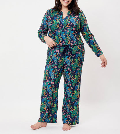 Pantalon pyjama fluide imprimé LILIUM