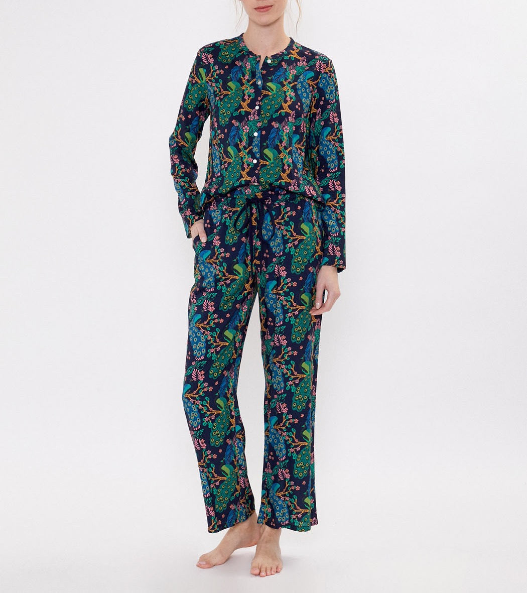 Pantalon pyjama fluide imprimé LILIUM