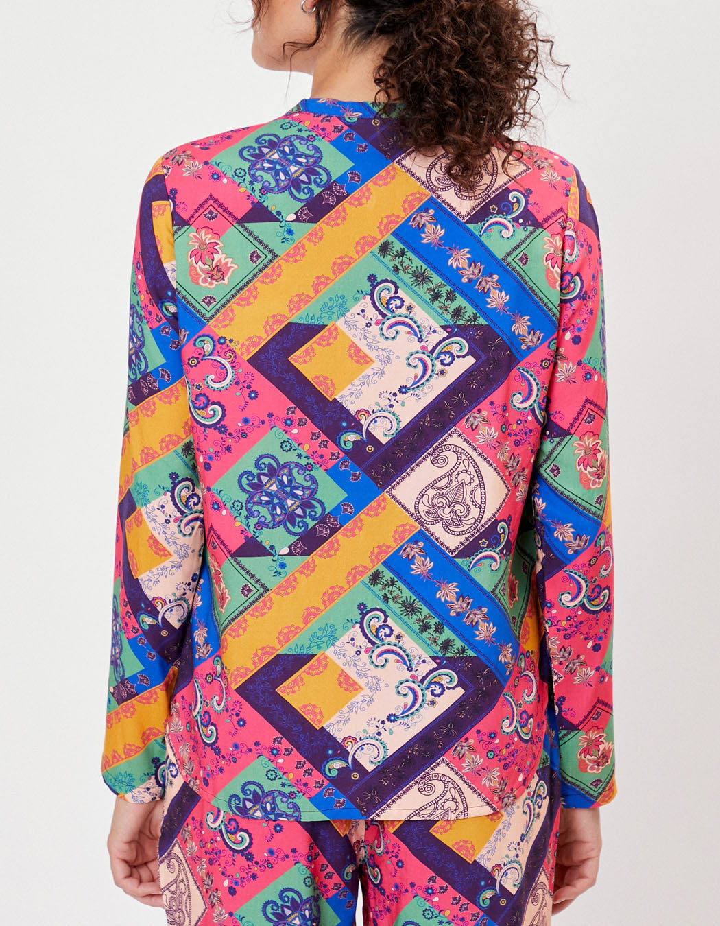 Chemise de Pyjama fluide imprimée HOLT