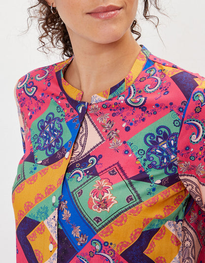 Chemise de Pyjama fluide imprimée HOLT