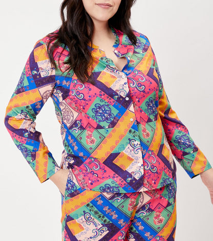 Chemise de Pyjama fluide imprimée HOLT
