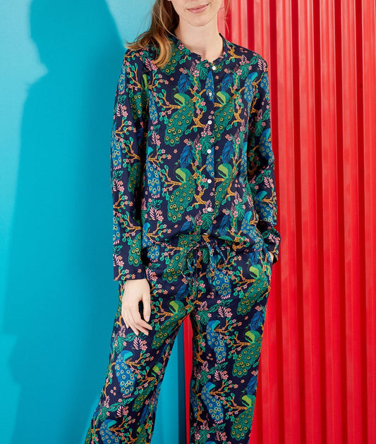 Chemise de Pyjama fluide imprimée HOLT