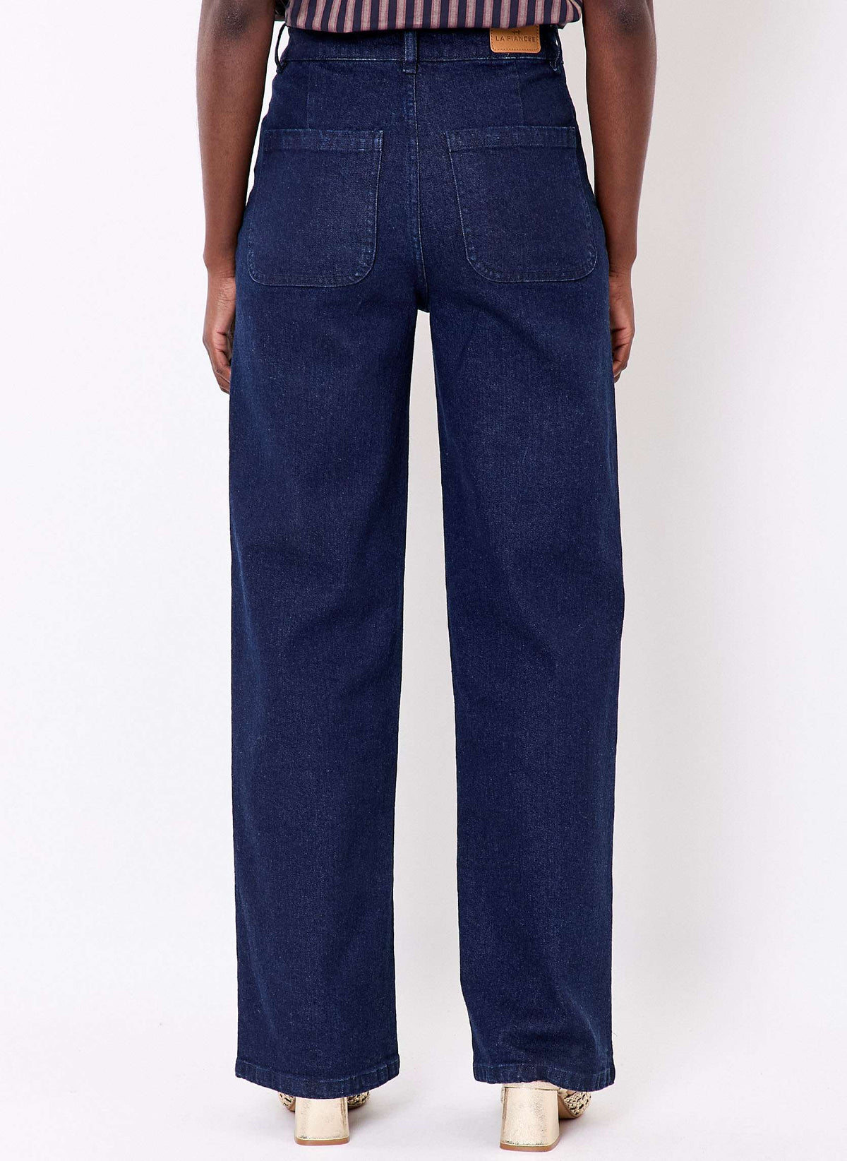 Jean large denim coton stretch MAYA