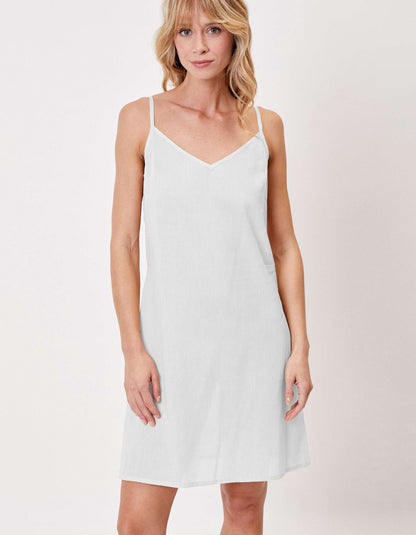 Dessous de robe en voile de coton bio