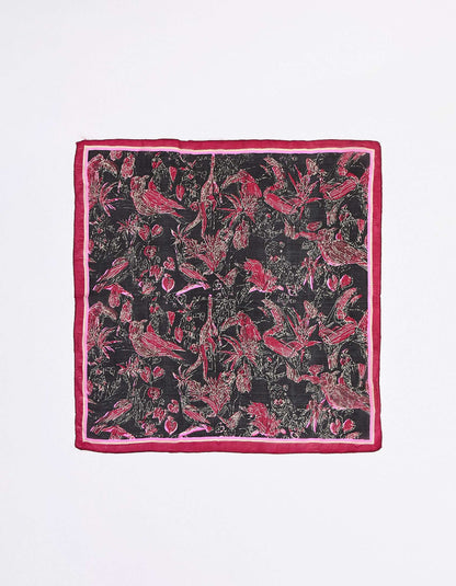 Petit carré de soie imprimé CARRE