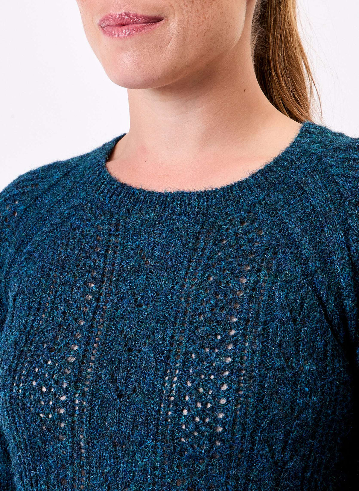 Pull tricot fantaisie torsadé  PADDI