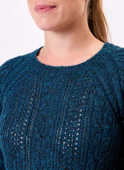 Pull tricot fantaisie torsadé  PADDI
